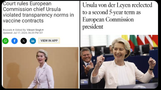 Ursula von der Leyen - corruption